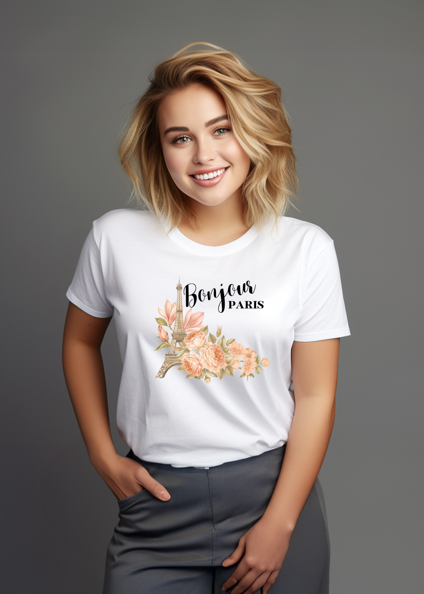 Unisex premium t-shirt - Bonjour Paris