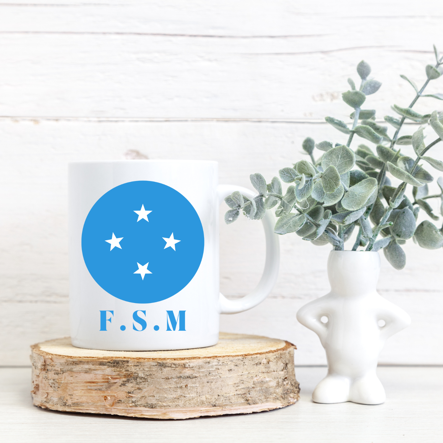 Federated states flag coffee mug