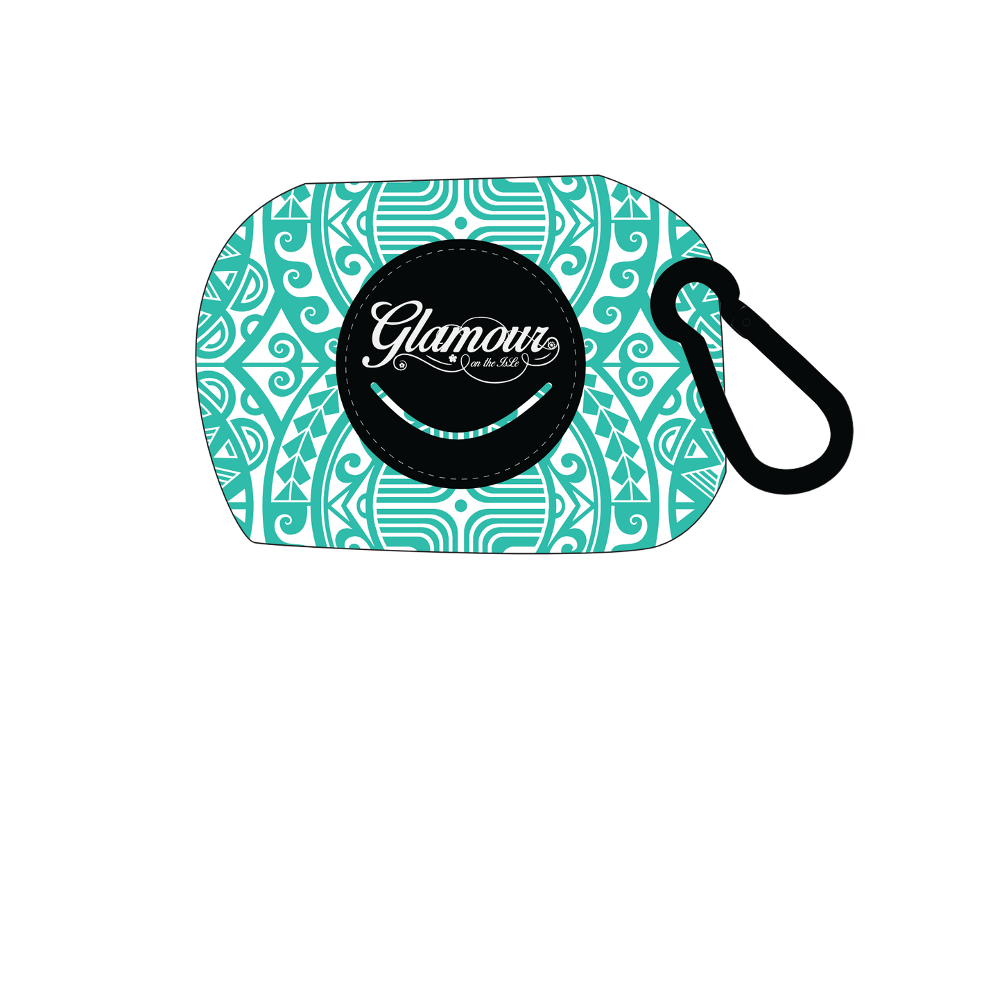 Dog Poop Bag Holder - Sun Tiki Design