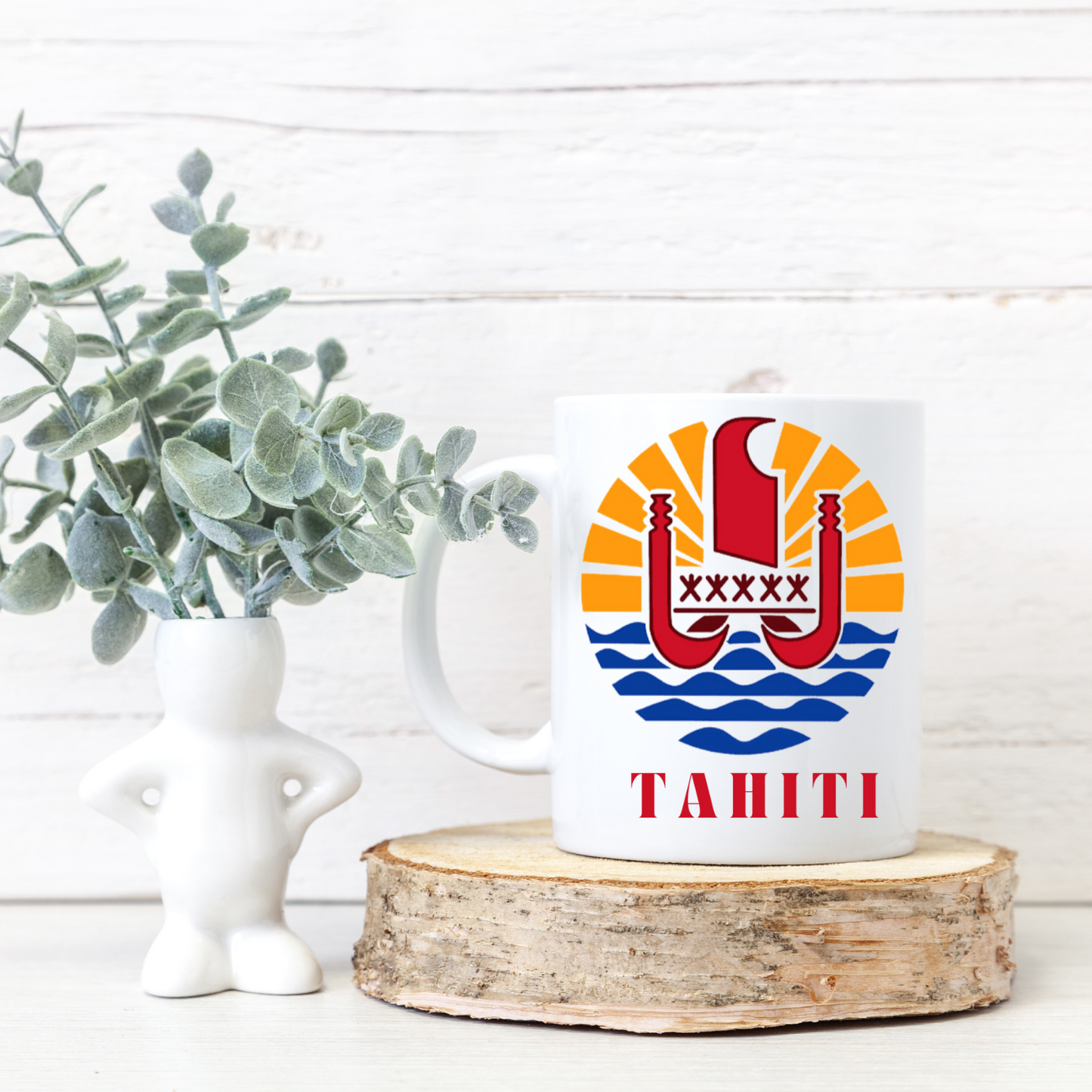 Tahiti Print Mug
