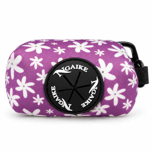 Purple Tiare Poop Bag Holder