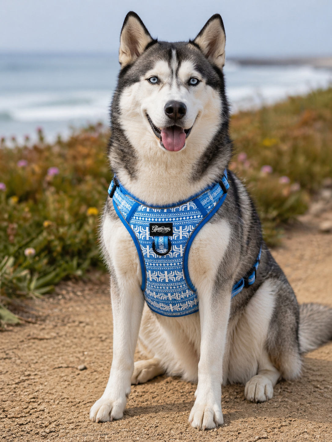 Dog No Pull Harness - Polynesian Designs
