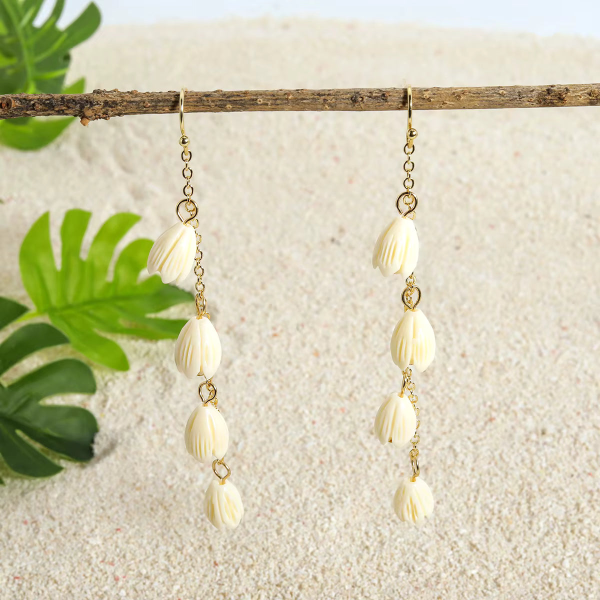 Hawaiian Pikake Earrings
